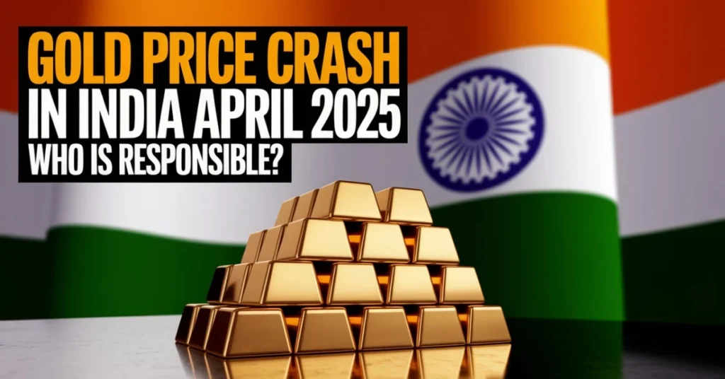 Gold Price Fall in 2025: Why is it falling?