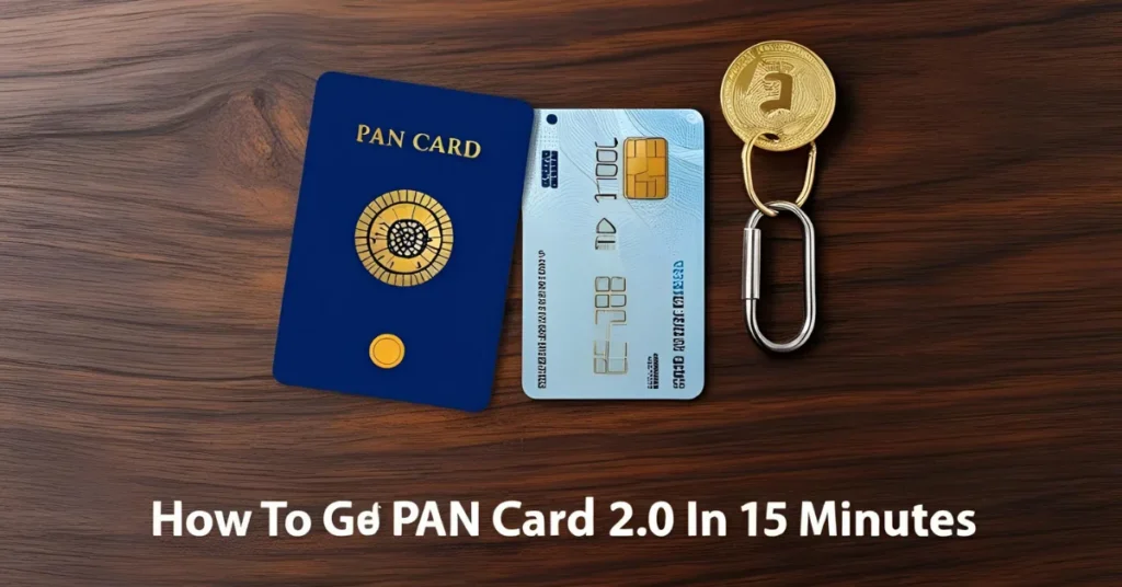 How to Get PAN Card 2.0 in 15 Minutes