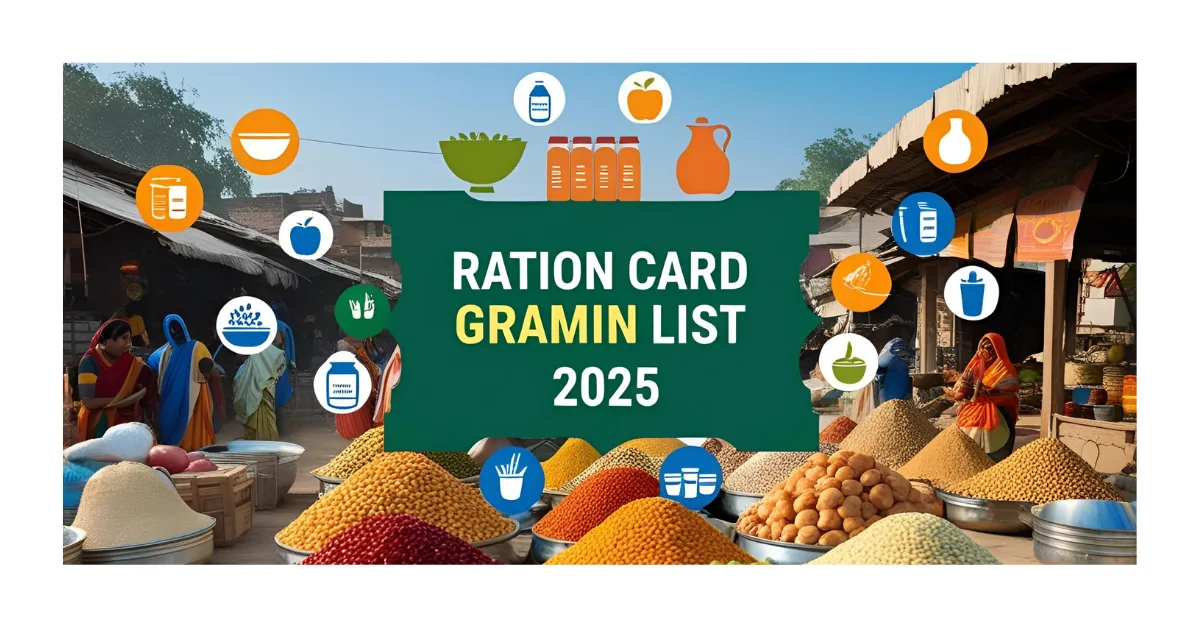 Ration Card Gramin List 2025: Who will get Free Wheat, Rice, Salt, and Millets