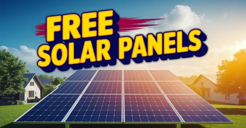 Free Solar Panels for Home 2025
