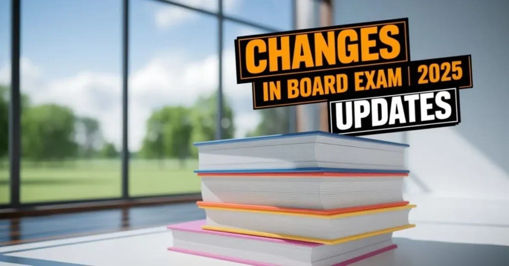 Changes in Board Exam 2025