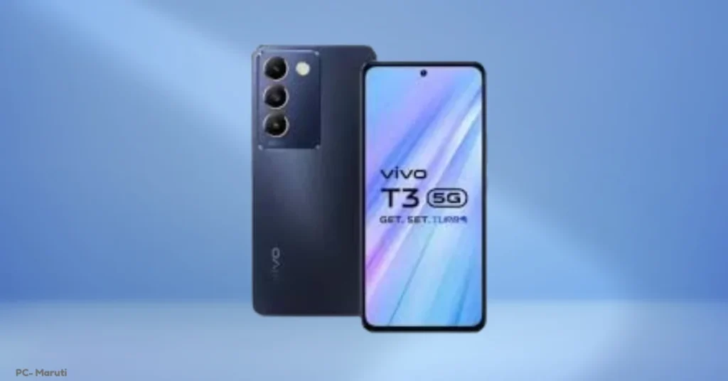₹20000 से कम के मोबाइल 2025 में: Vivo T3 (विवो टी3) | ₹19,999 से शुरू